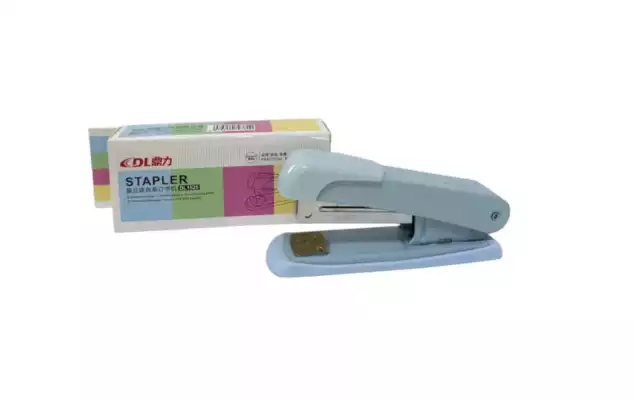 Степлер DL1525, №24/6, голубой